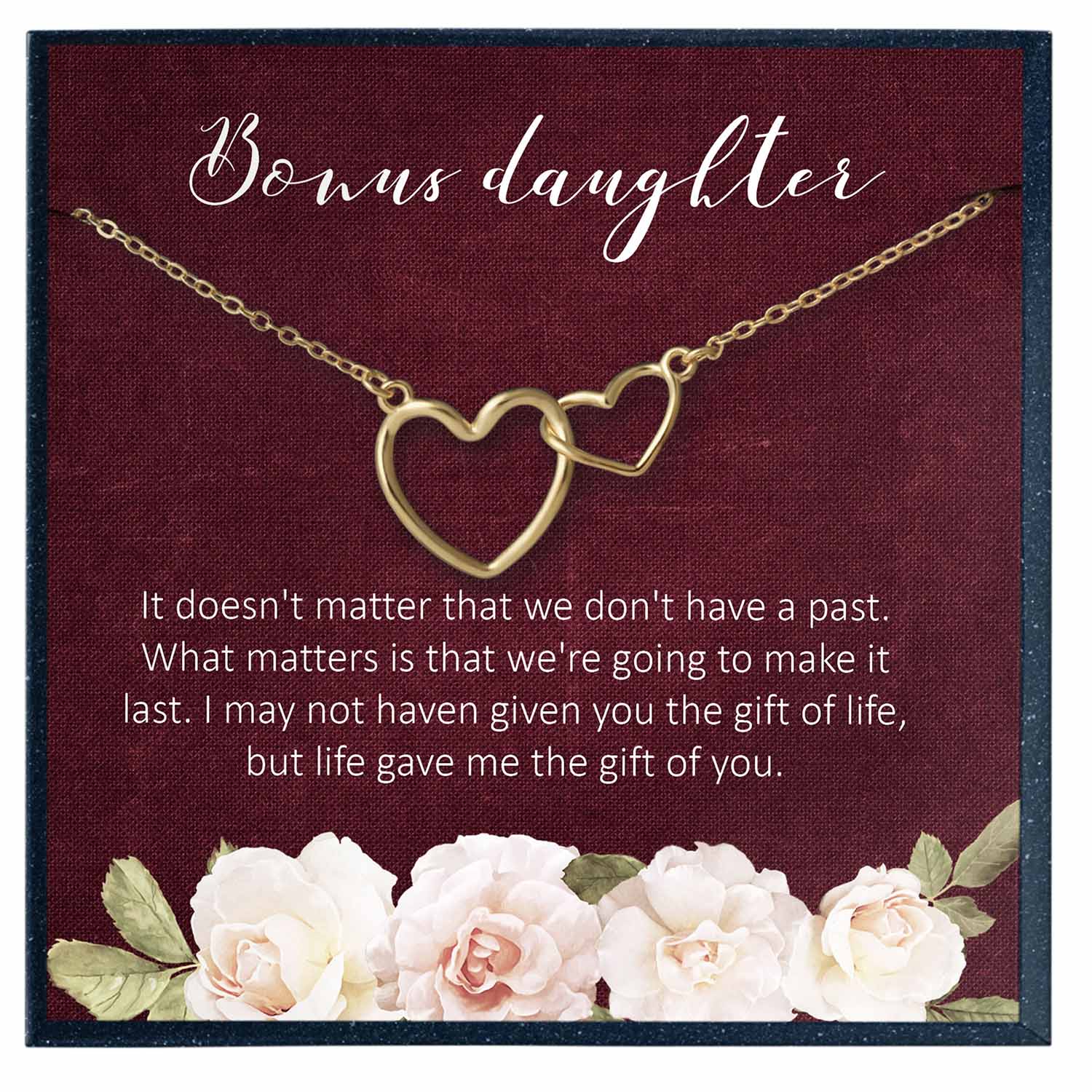 Bonus Daughter Necklace Gift - Grace of Pearl