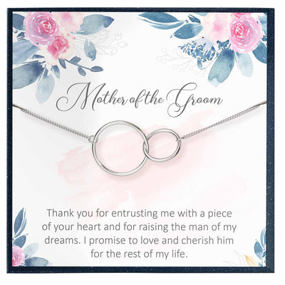 Mother of the Groom Gift from Bride, Mother in Law Necklace Gift - Grace of Pearl